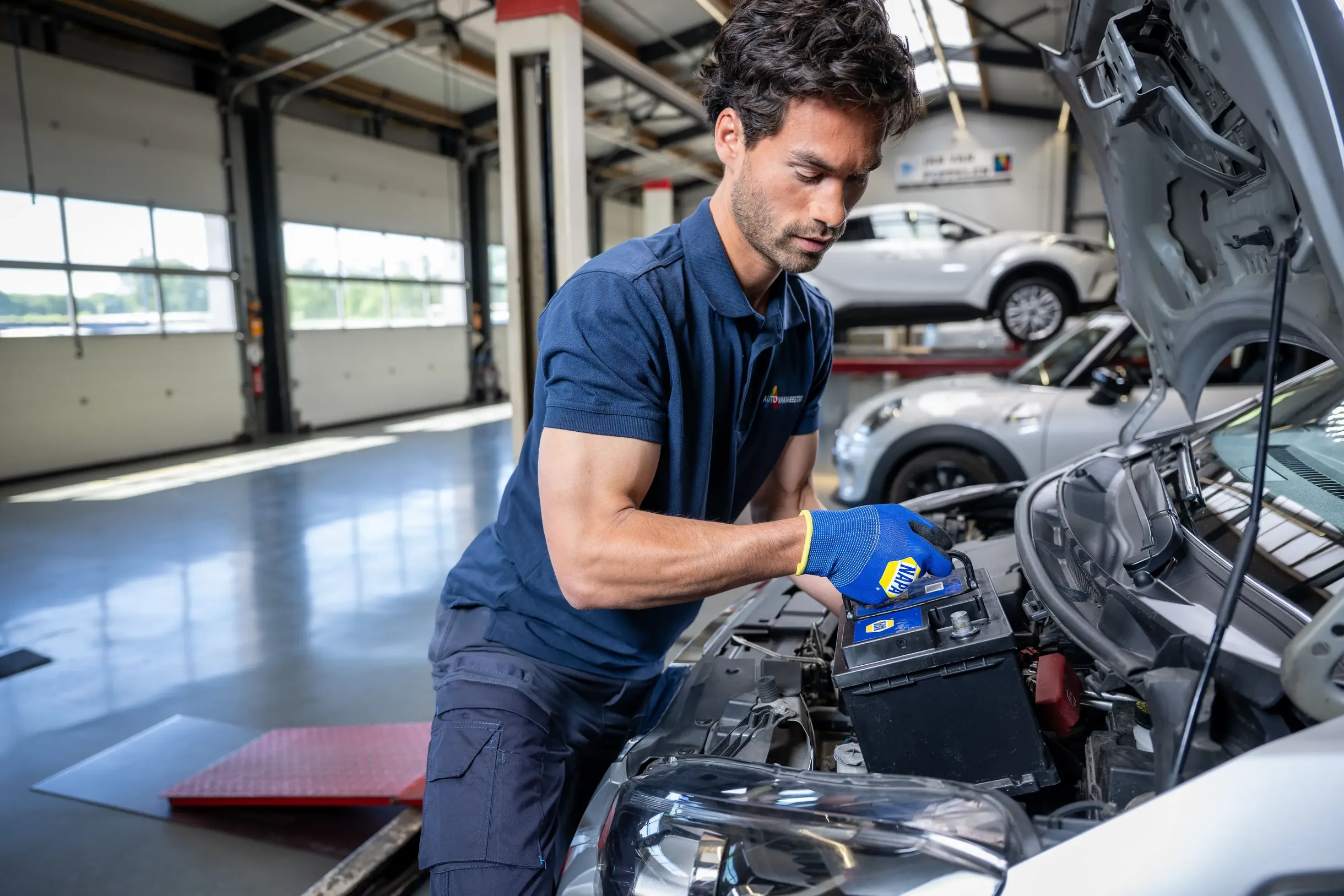 De werkplaats van Bot Auto's